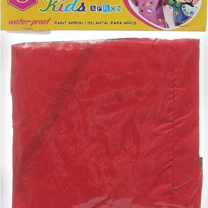 Paint Apron Wq-XL with Sleeves - Red