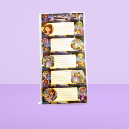 SOFA2 Name TICKET  Sticker